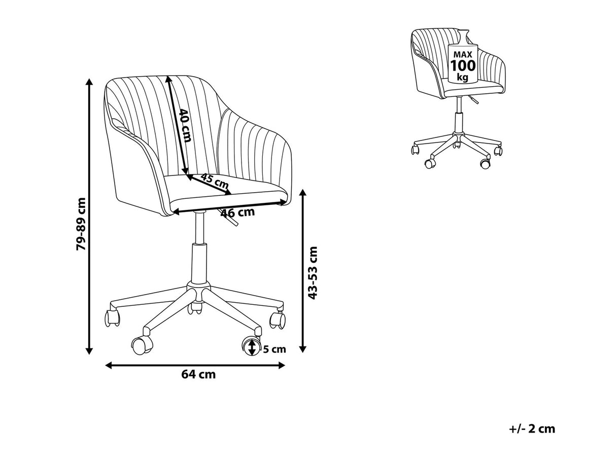 Biroja krēsls 521223