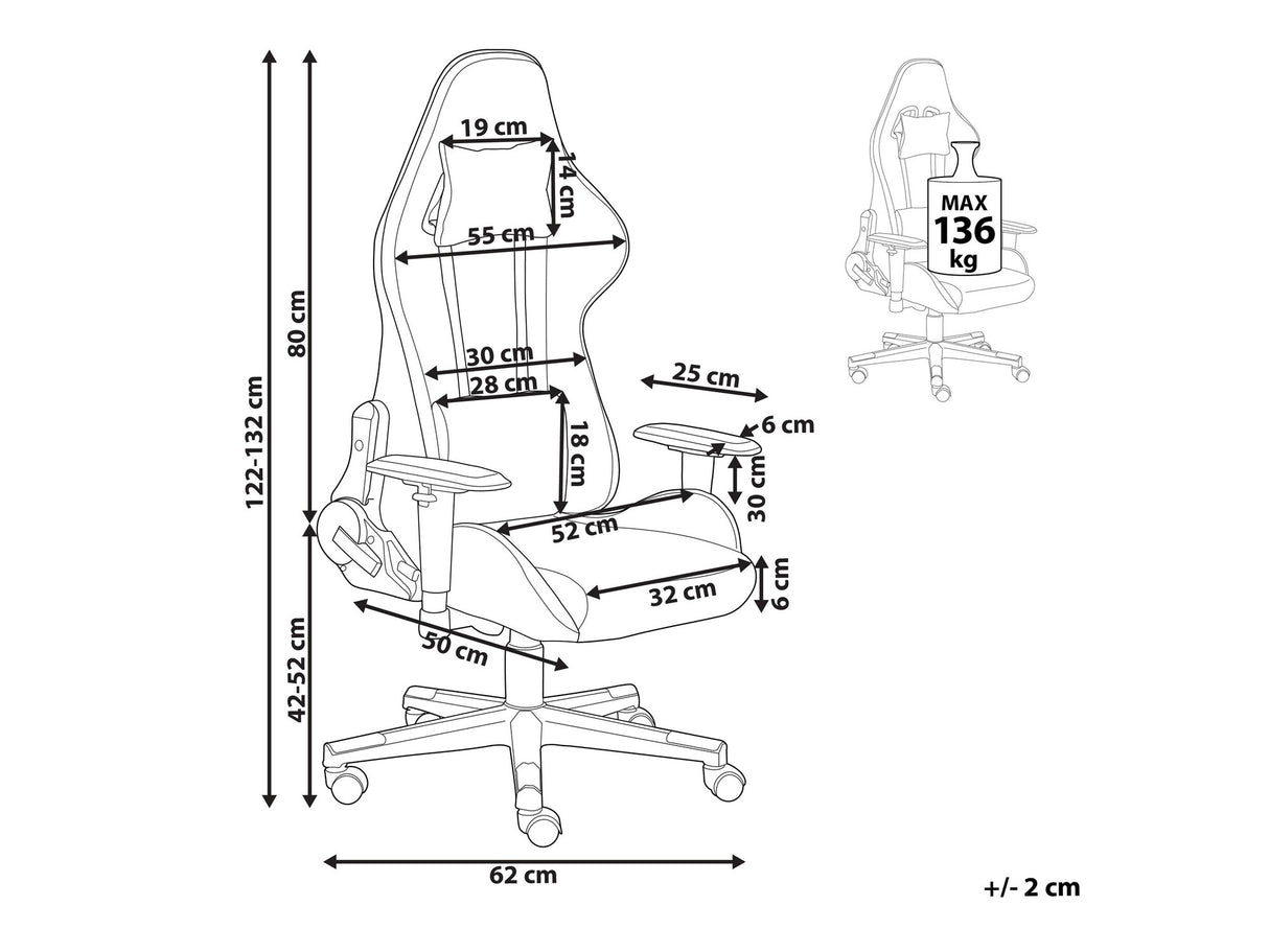Spēļu krēsls 521542