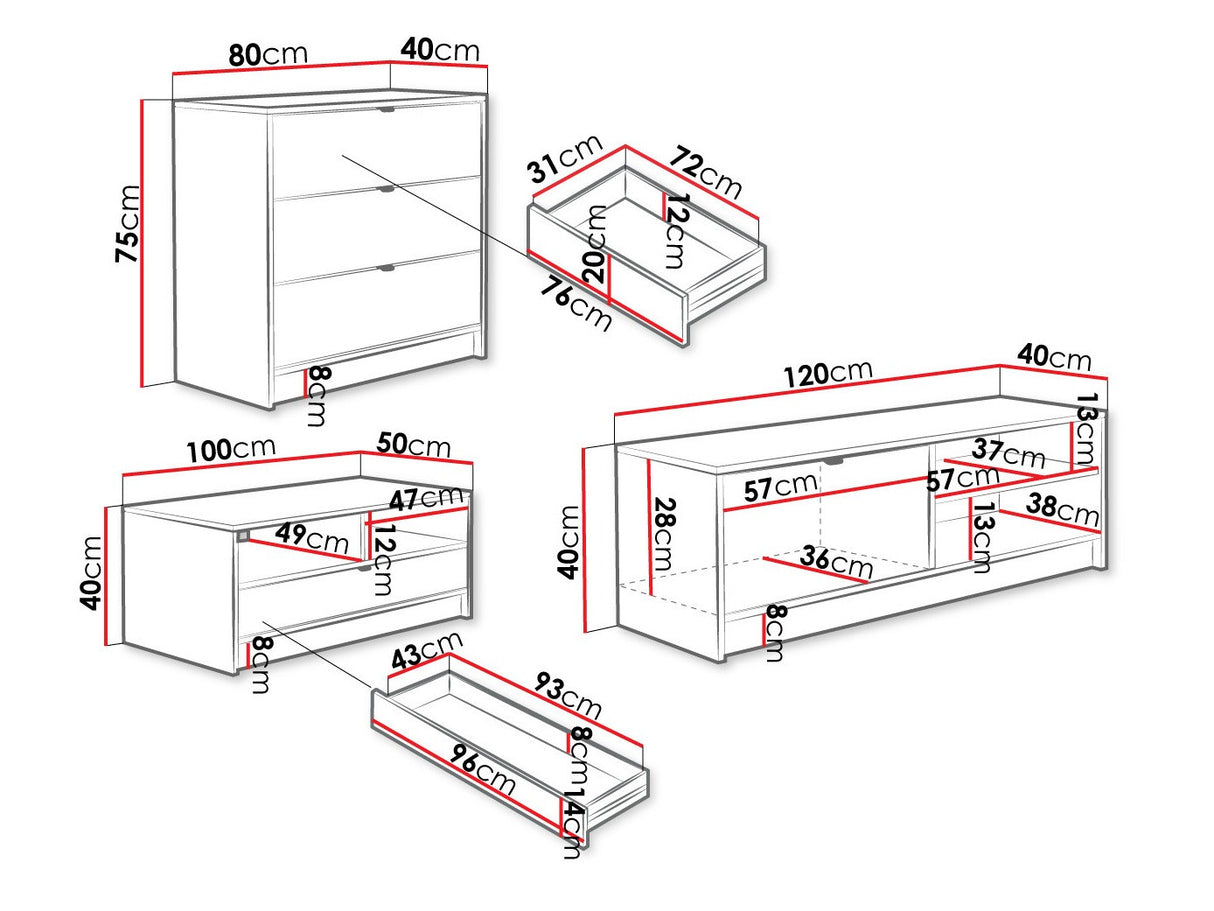 Viesistabas komplekts 512126