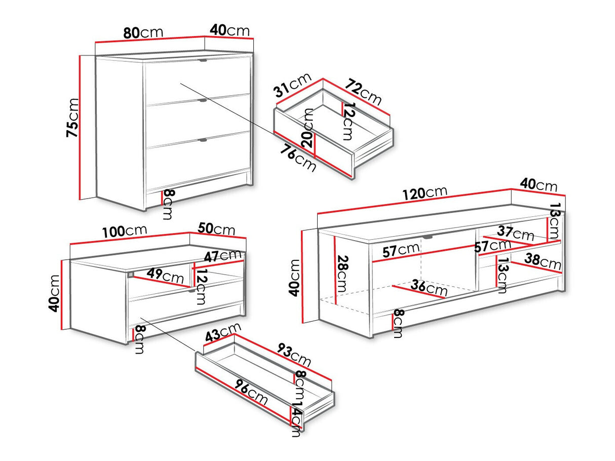 Viesistabas komplekts 512126