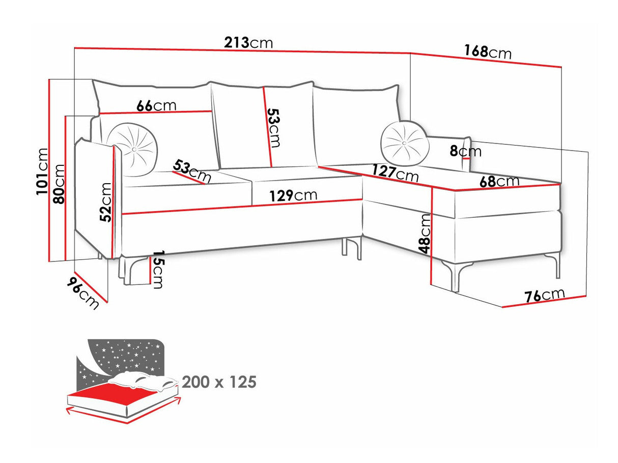Stūra dīvāns 495426