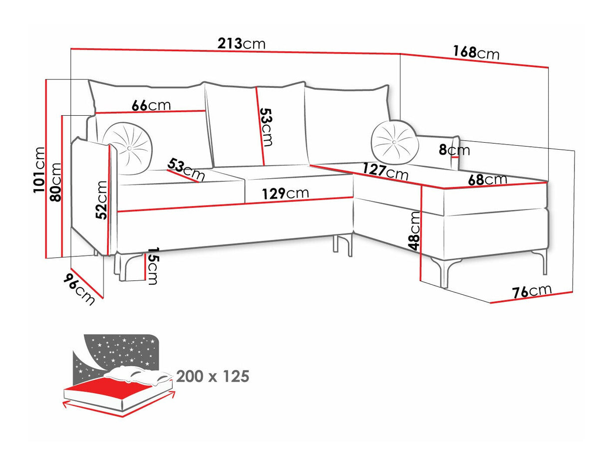 Stūra dīvāns 495426