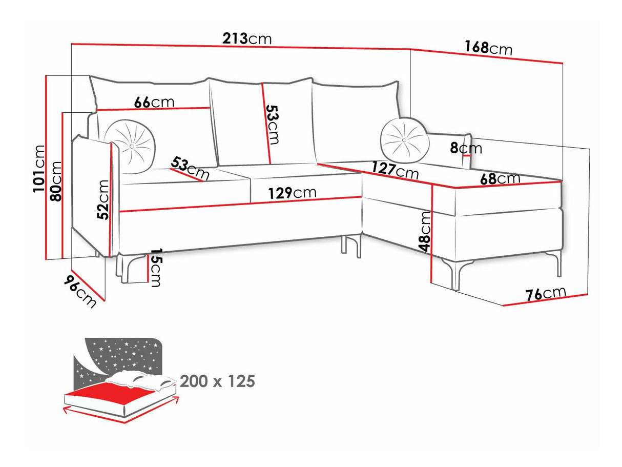 Stūra dīvāns 495426