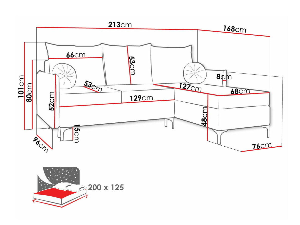 Stūra dīvāns 495426