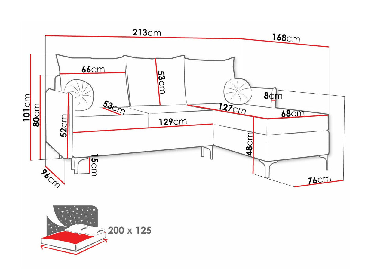 Stūra dīvāns 495426