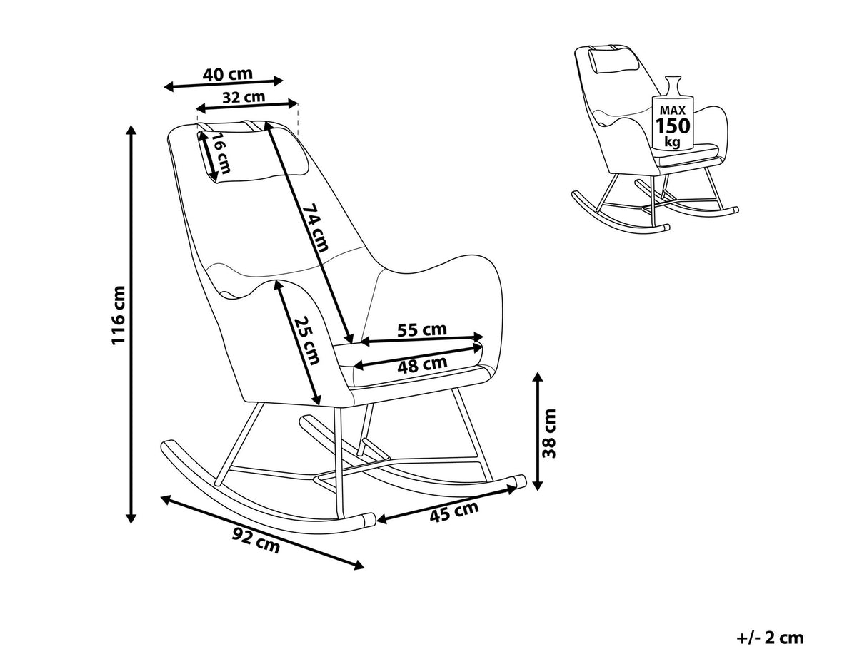 Šūpuļkrēsls 522638