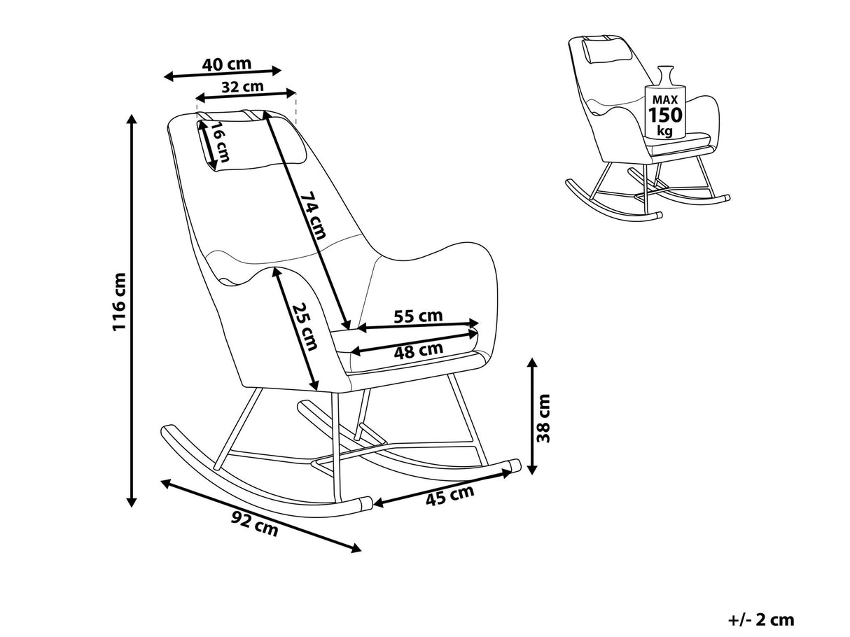 Šūpuļkrēsls 522638
