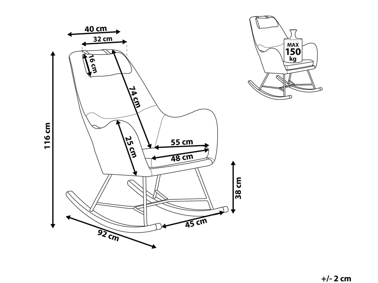 Šūpuļkrēsls 522638