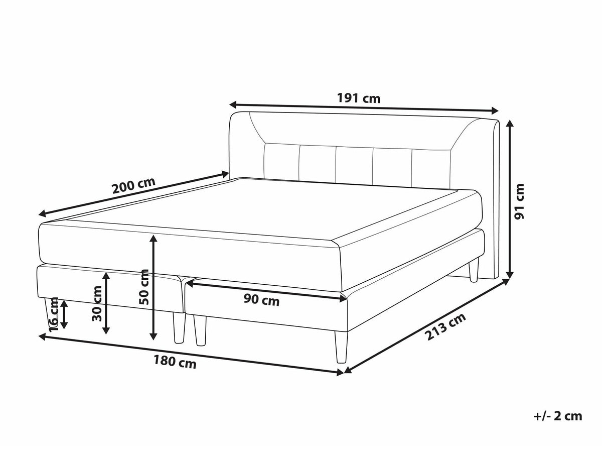 Kontinentālā gulta 523505