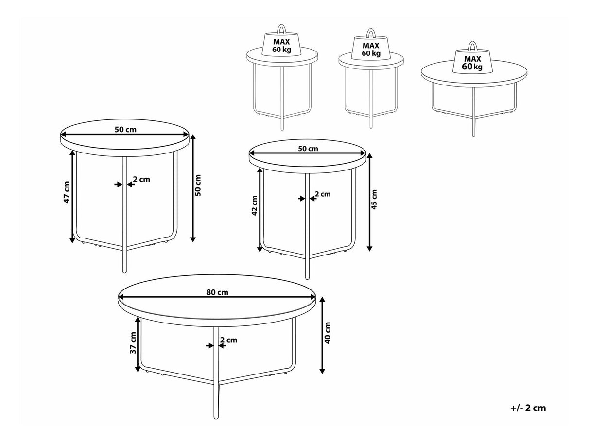 Žurnālu galdiņu komplekts 519641