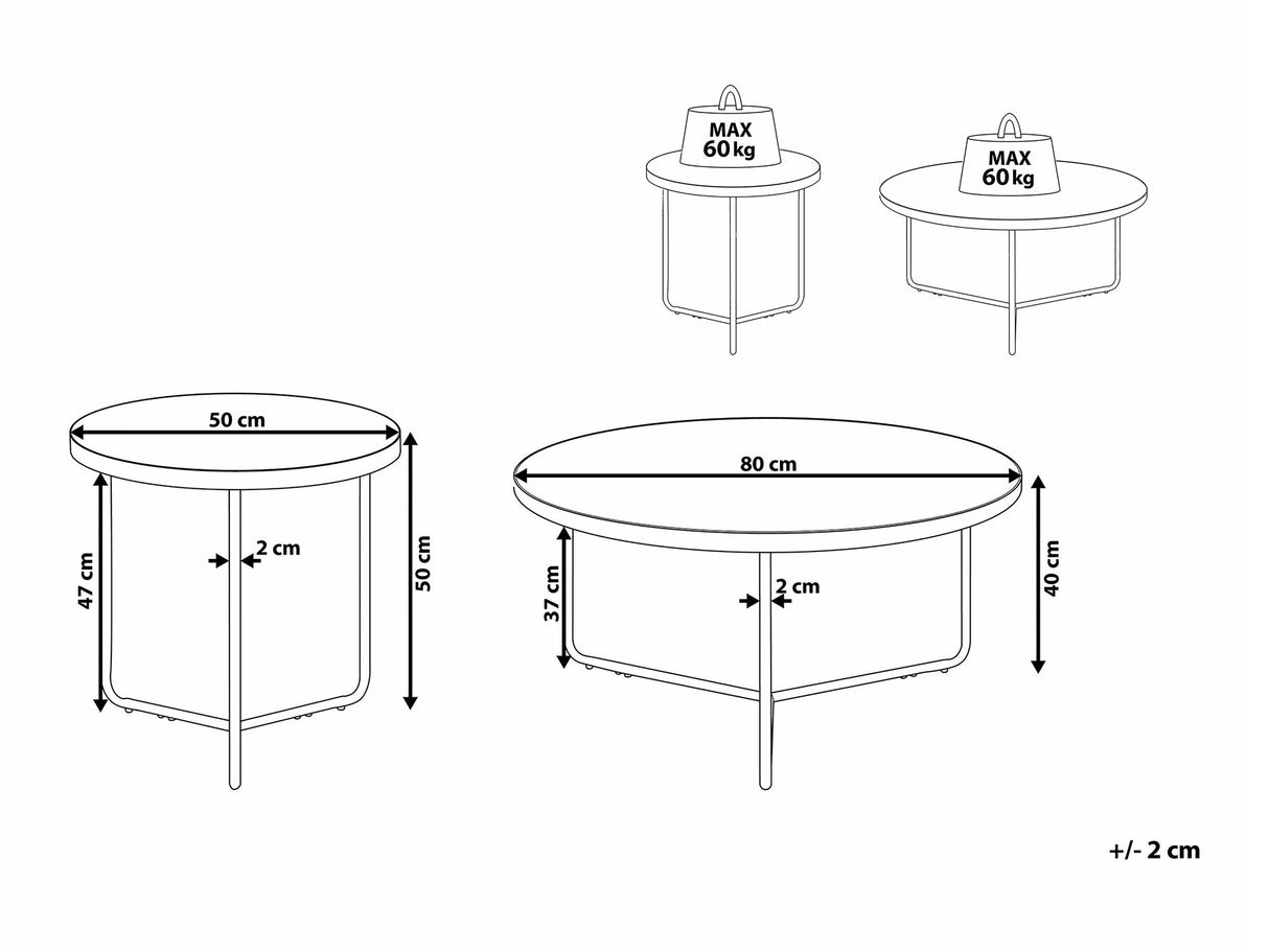 Žurnālu galdiņu komplekts 519635