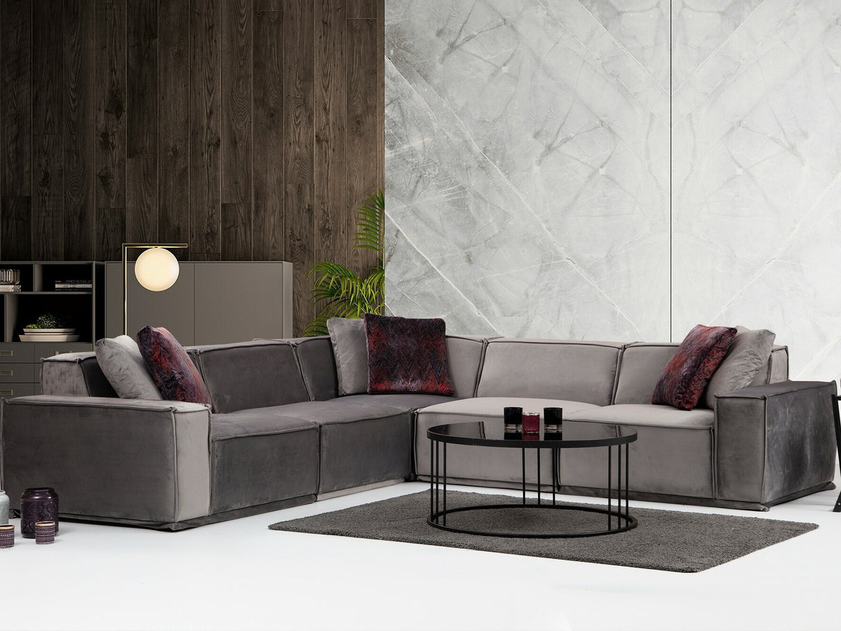 Moduļu stūra dīvāns 524060