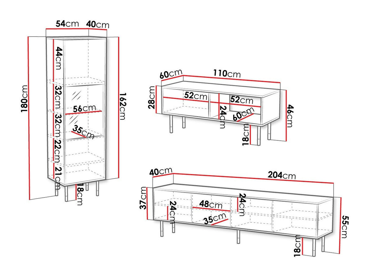 Viesistabas komplekts 524622