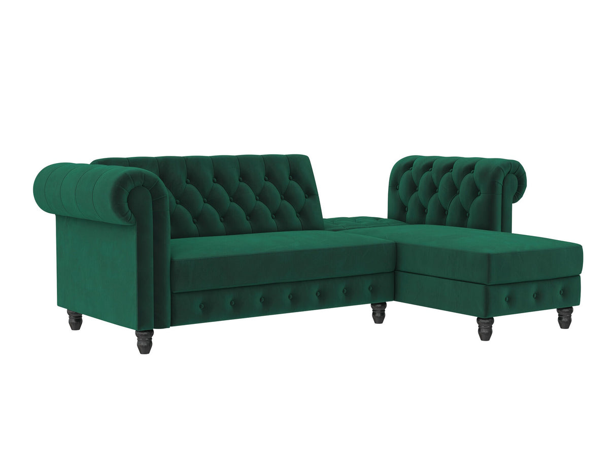 Chesterfield stūra dīvāns 513819