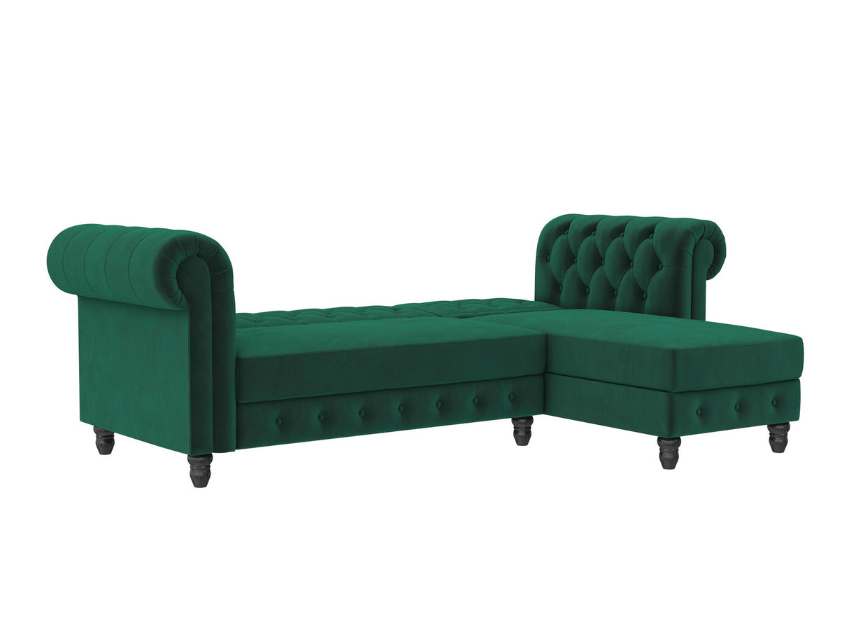 Chesterfield stūra dīvāns 513819