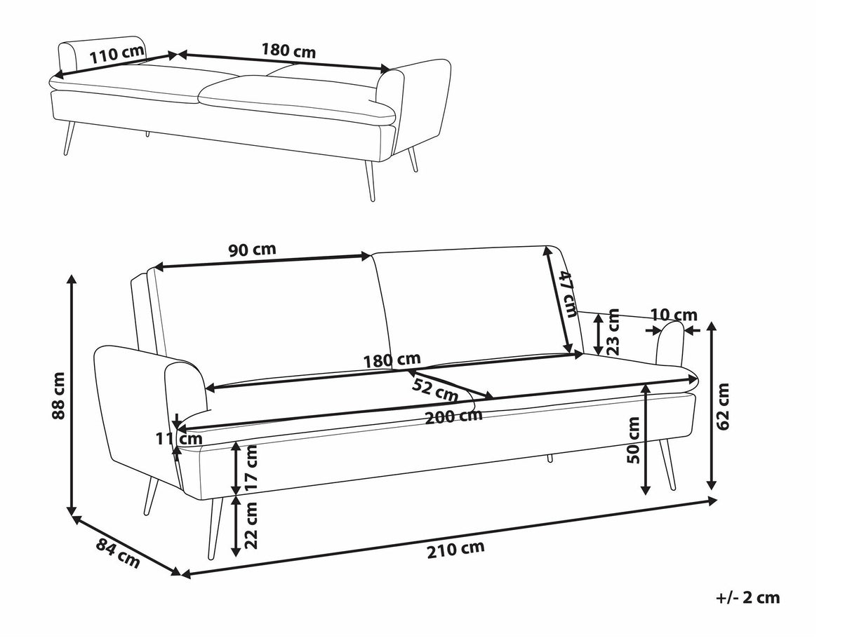 Dīvāns gulta 528228
