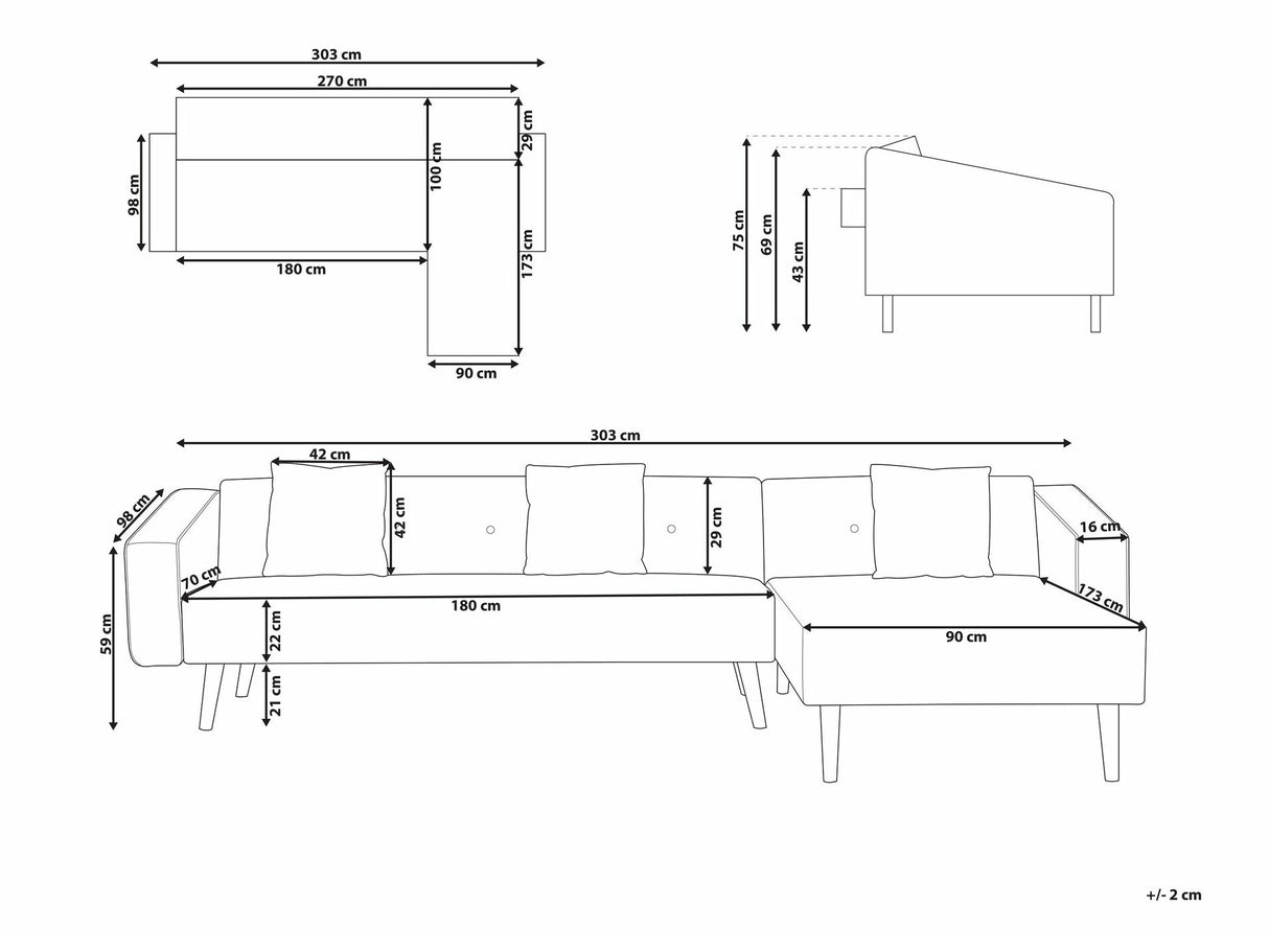 Stūra dīvāns 529412