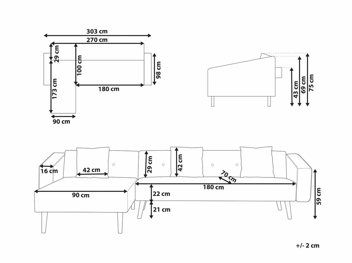 Stūra dīvāns 529412