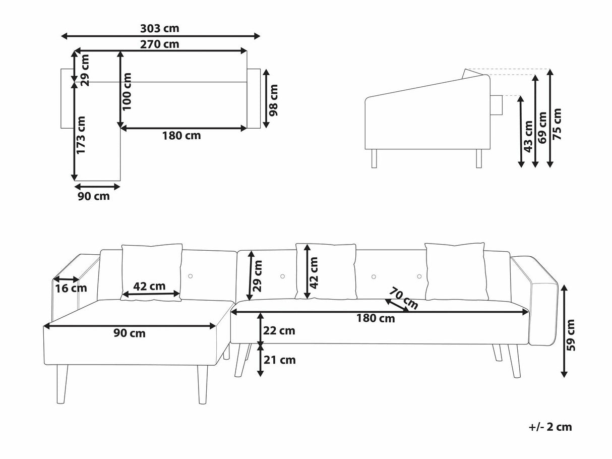 Stūra dīvāns 529412