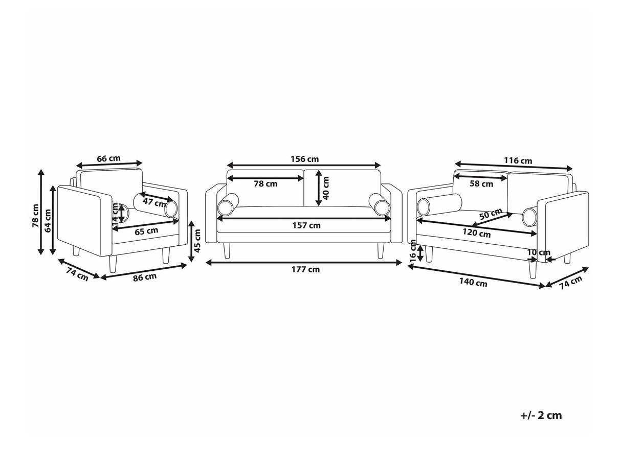 Mīksto mēbeļu komplekts 531683