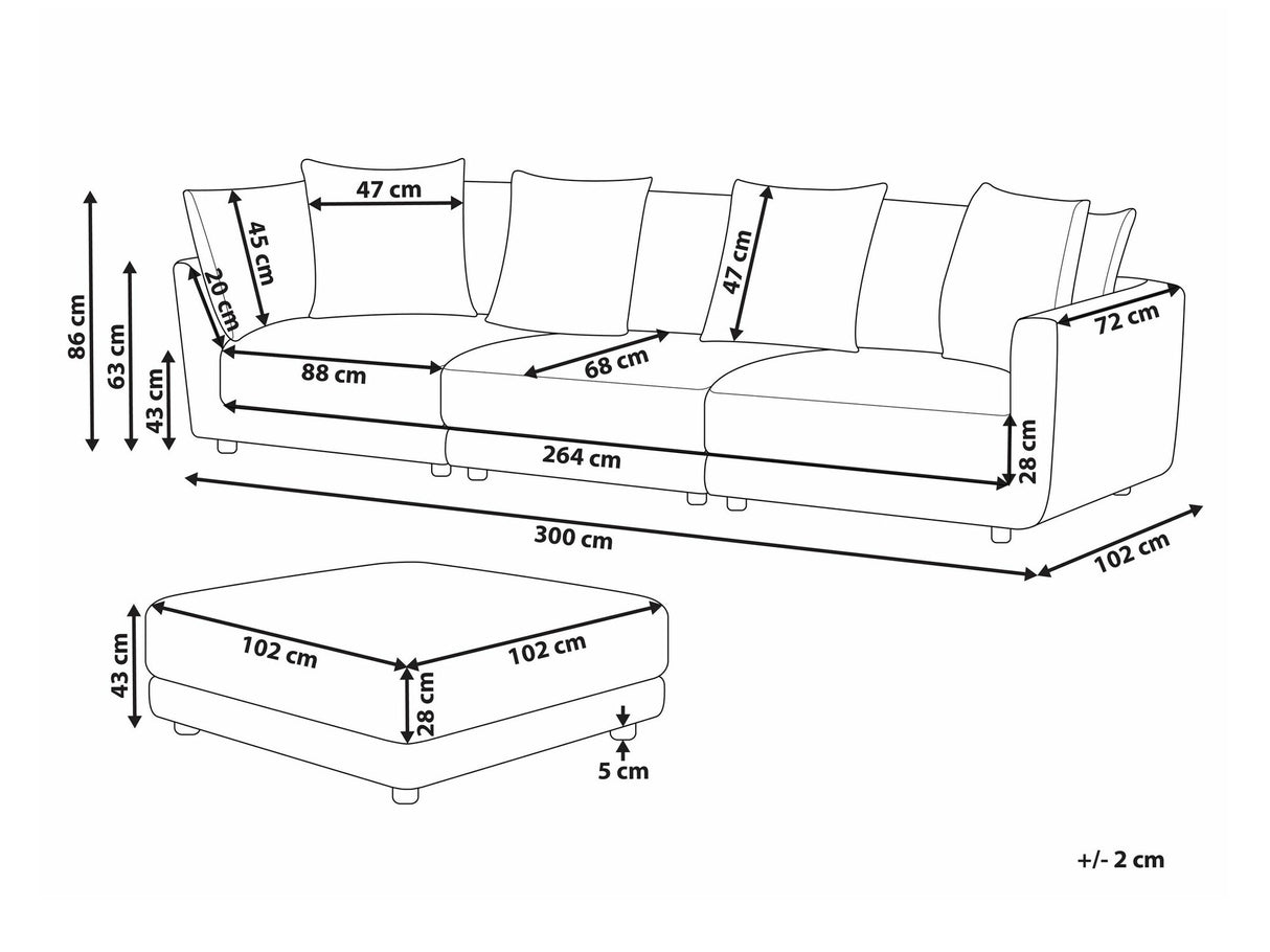 Mīksto mēbeļu komplekts 531903
