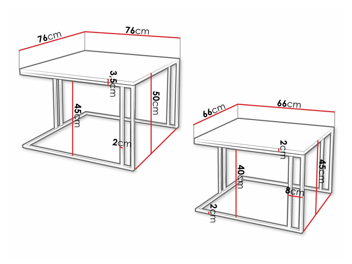 Žurnālu galdiņu komplekts 532209