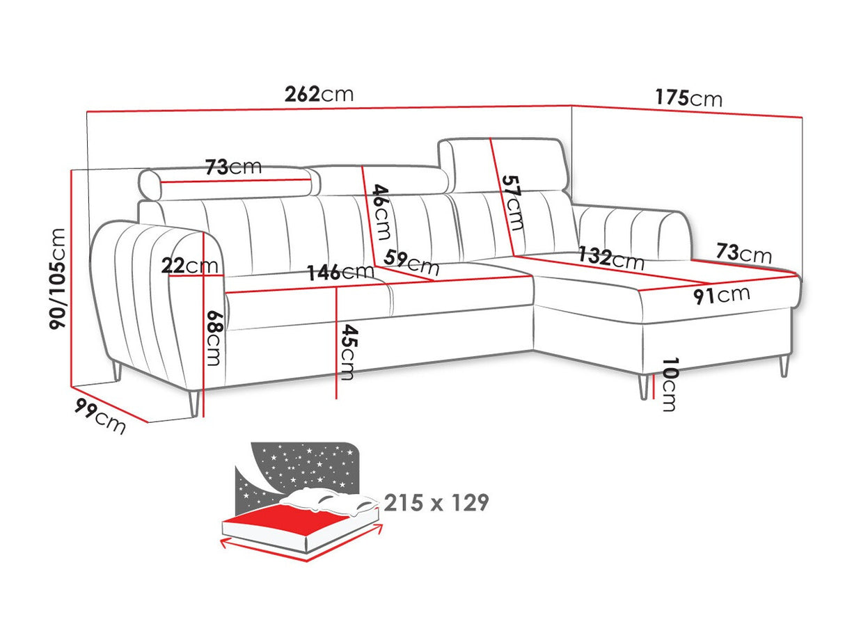 Stūra dīvāns 532528