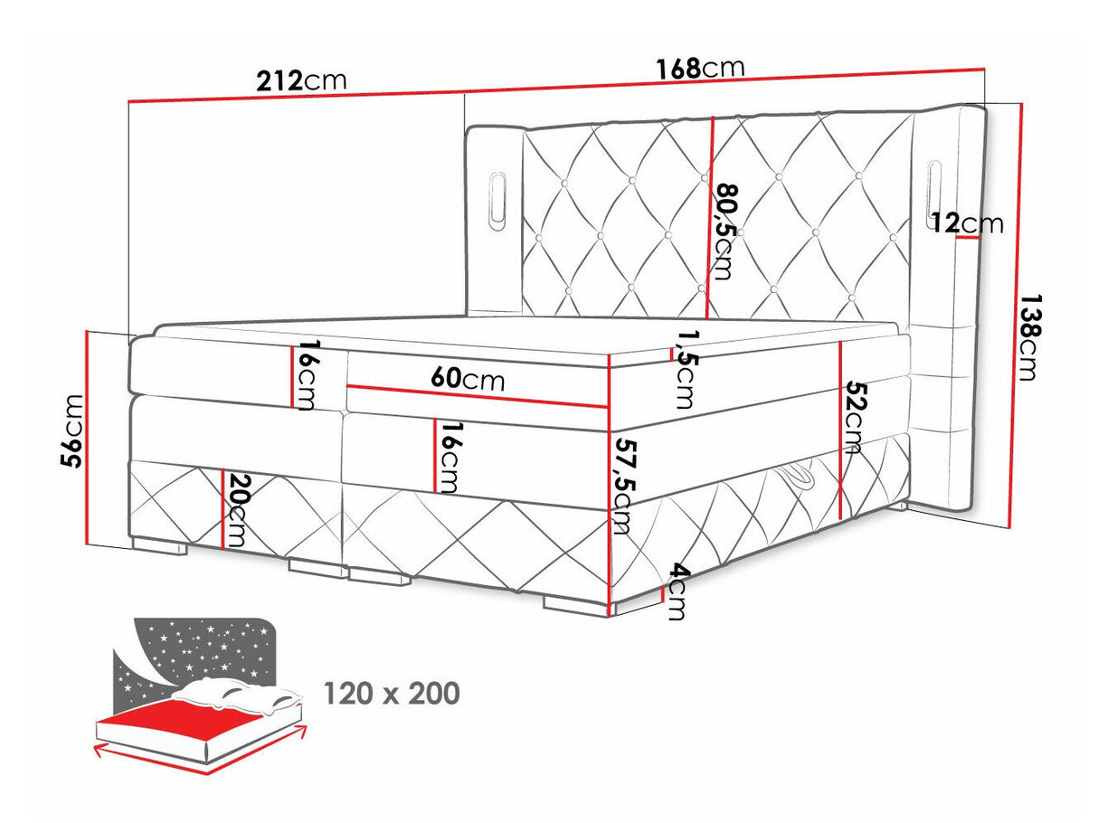 Kontinentālā gulta 494415