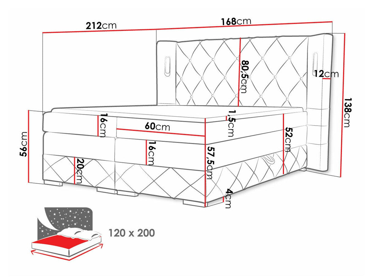 Kontinentālā gulta 494415