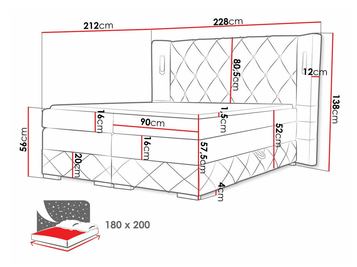 Kontinentālā gulta 494415