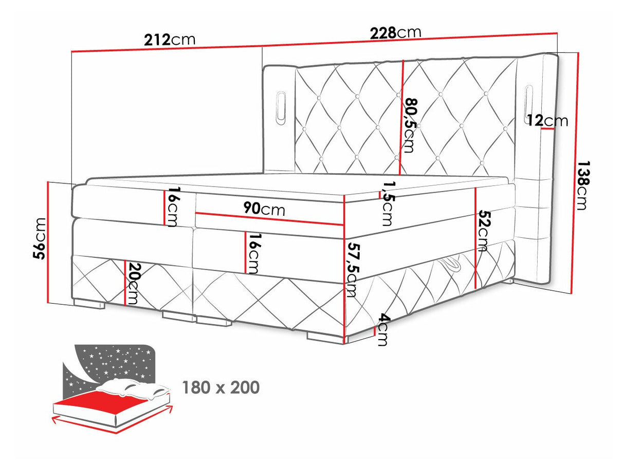 Kontinentālā gulta 494415