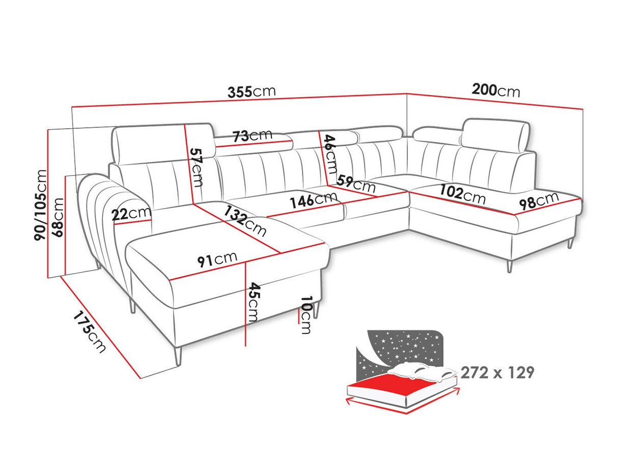 Stūra dīvāns 533891