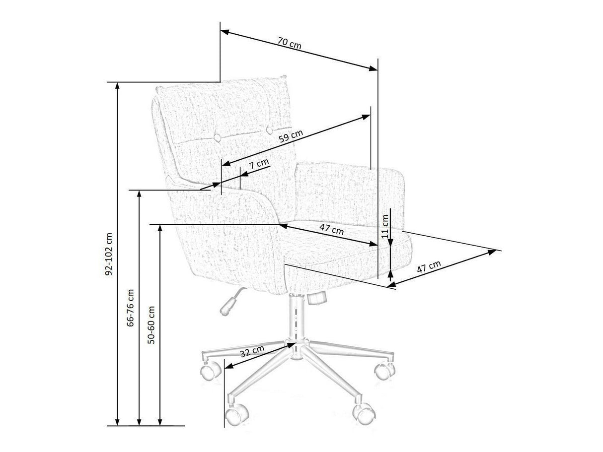 Biroja krēsls 452936