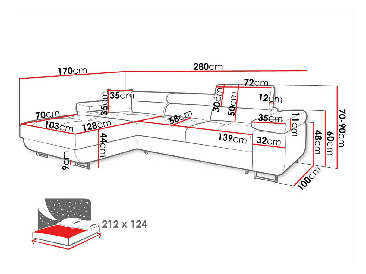 Stūra dīvāns 532805