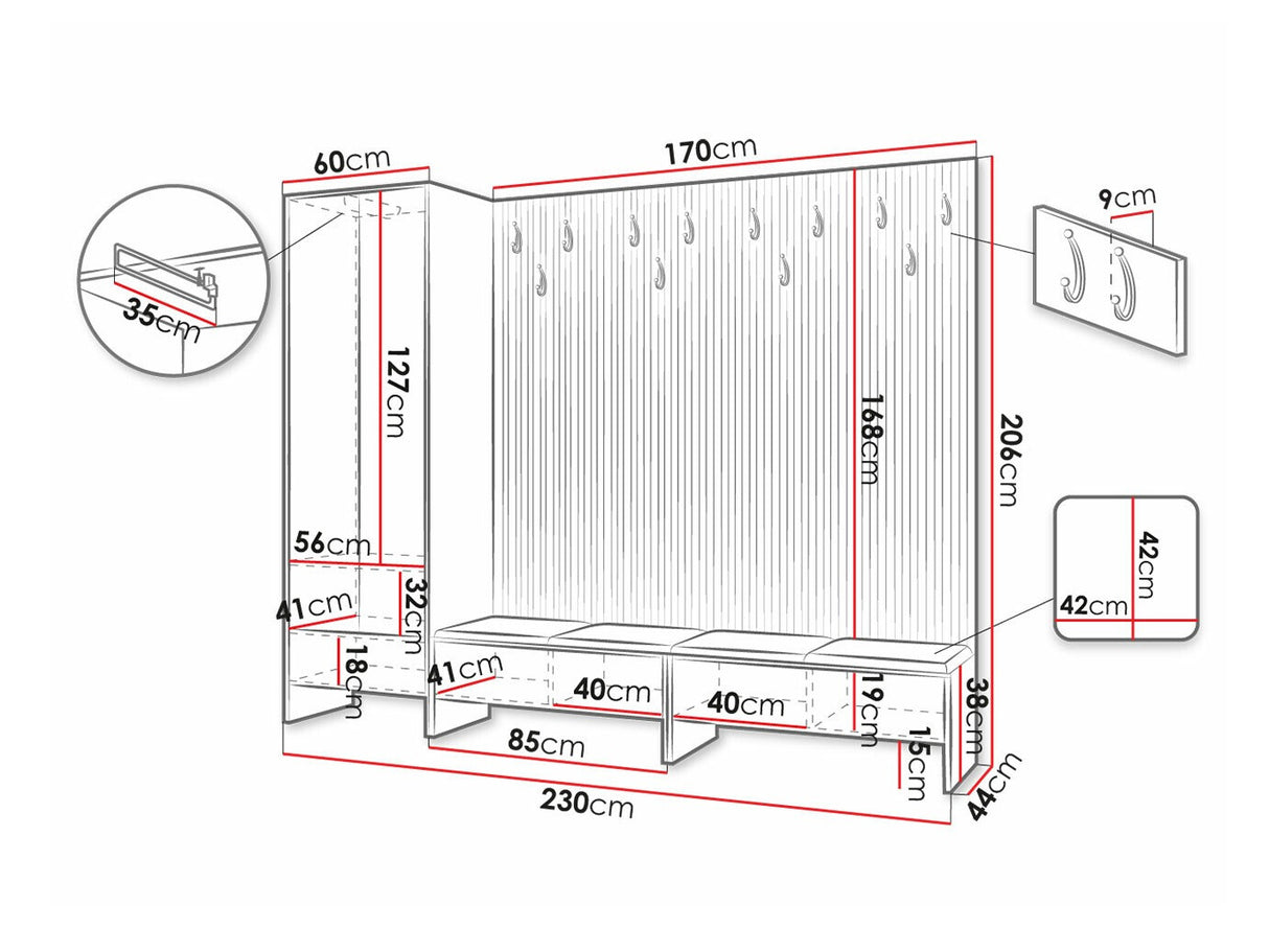 Priekšnama komplekts 537411