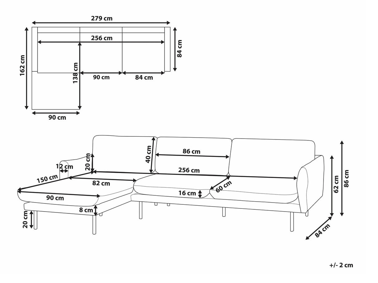 Stūra dīvāns 537503