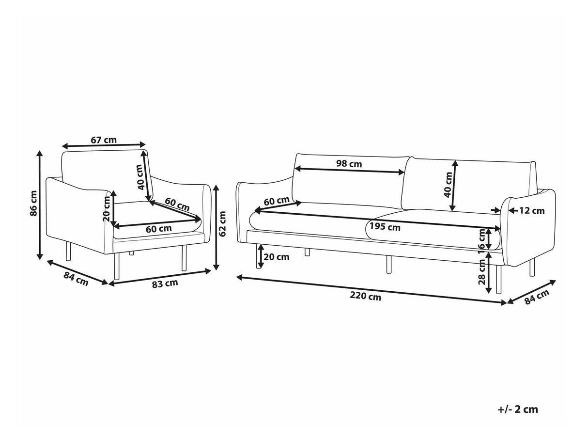 Mīksto mēbeļu komplekts 537593