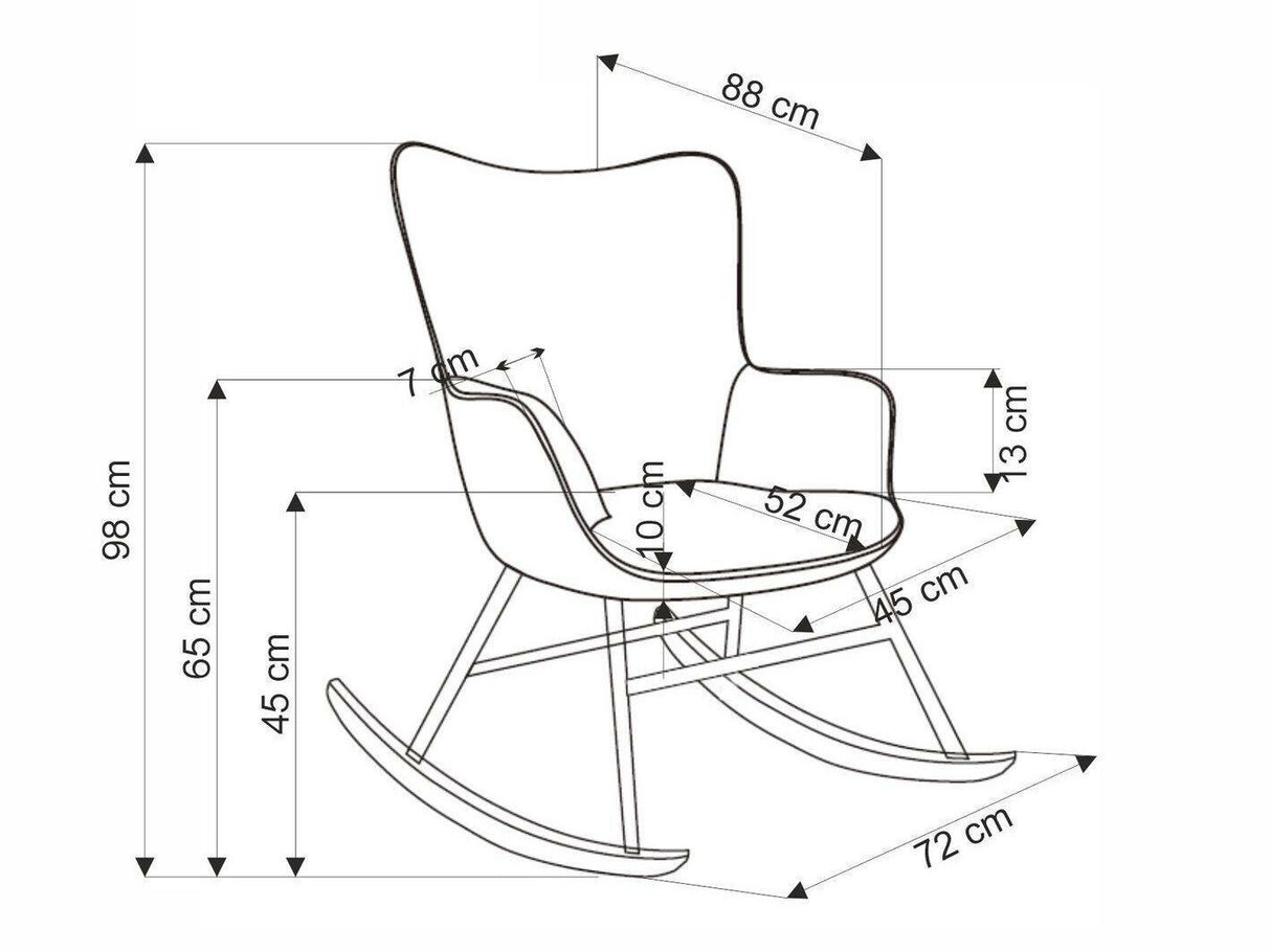 Šūpuļkrēsls 539171