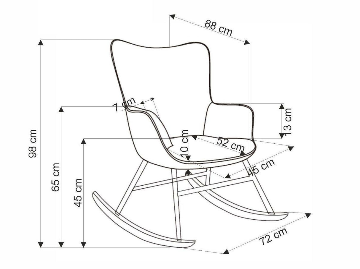 Šūpuļkrēsls 539171