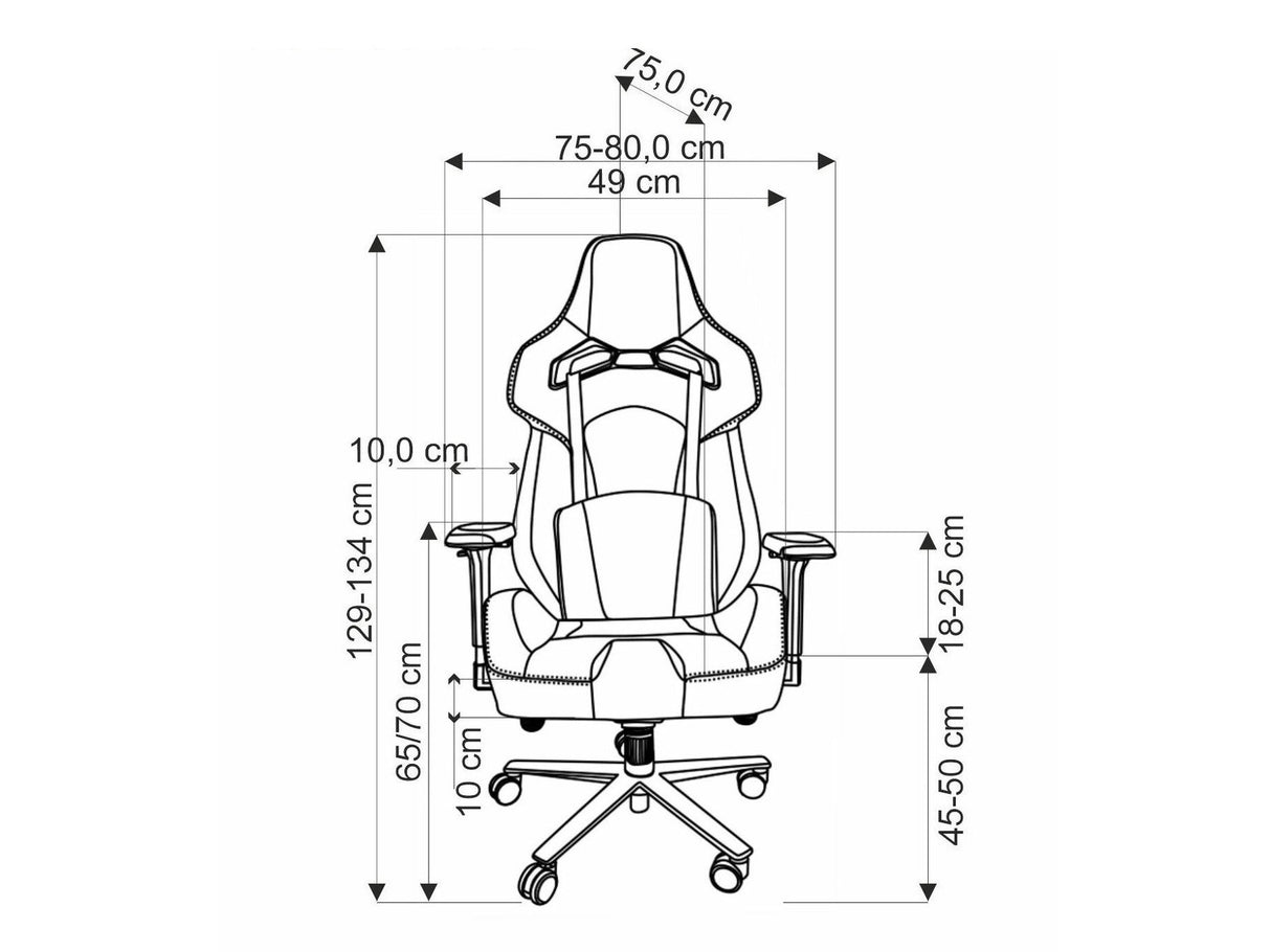 Spēļu krēsls 539320