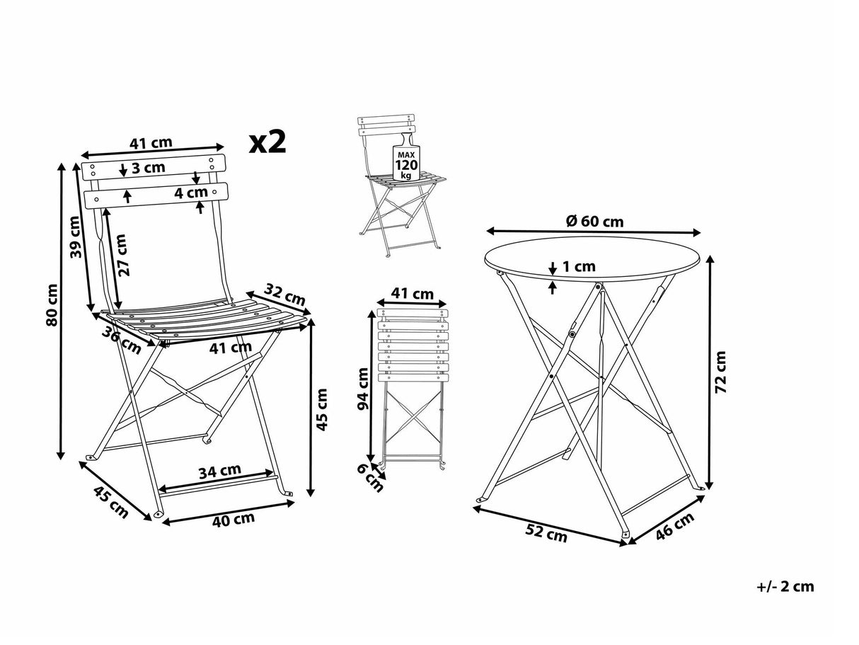 Balkona komplekts 540467