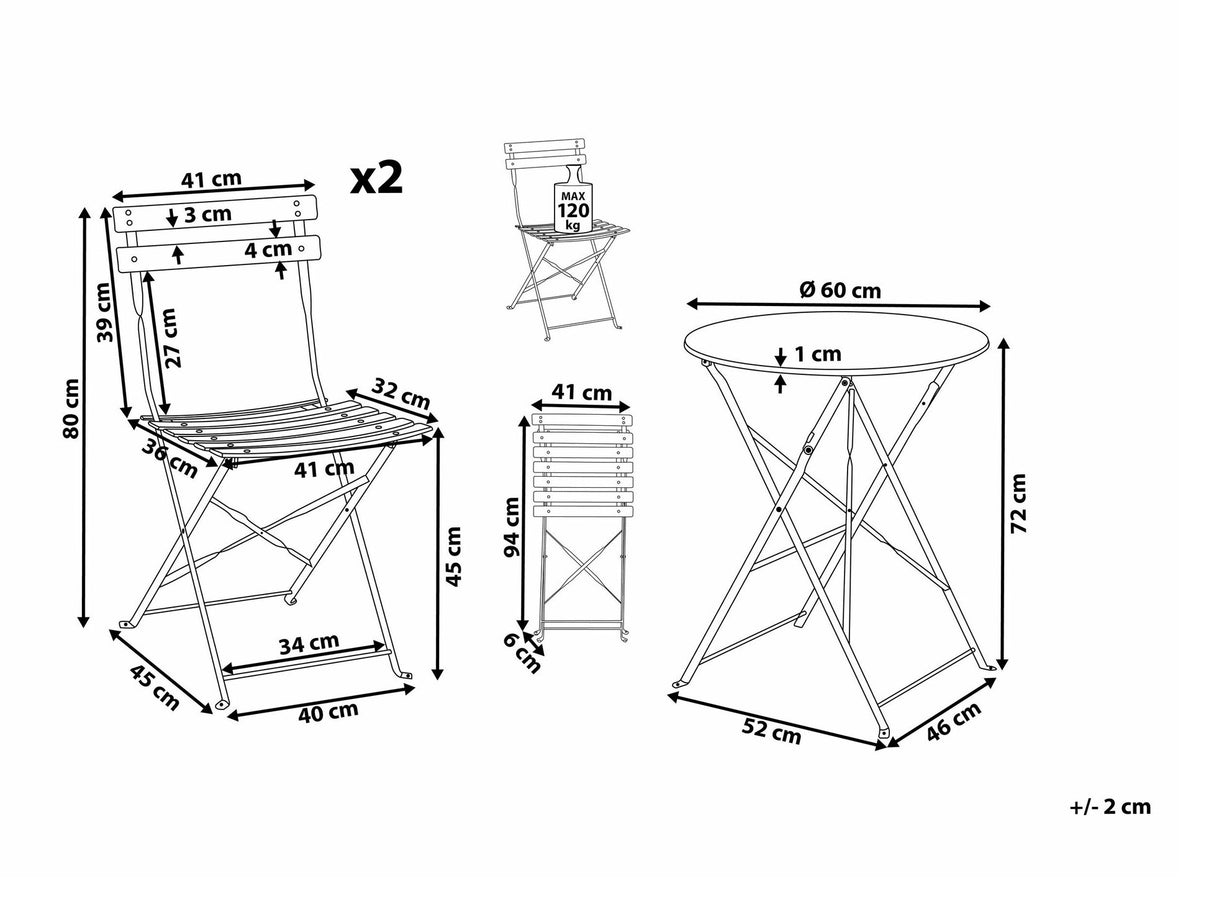 Balkona komplekts 540467