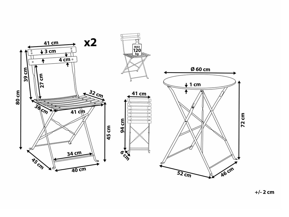 Balkona komplekts 540467