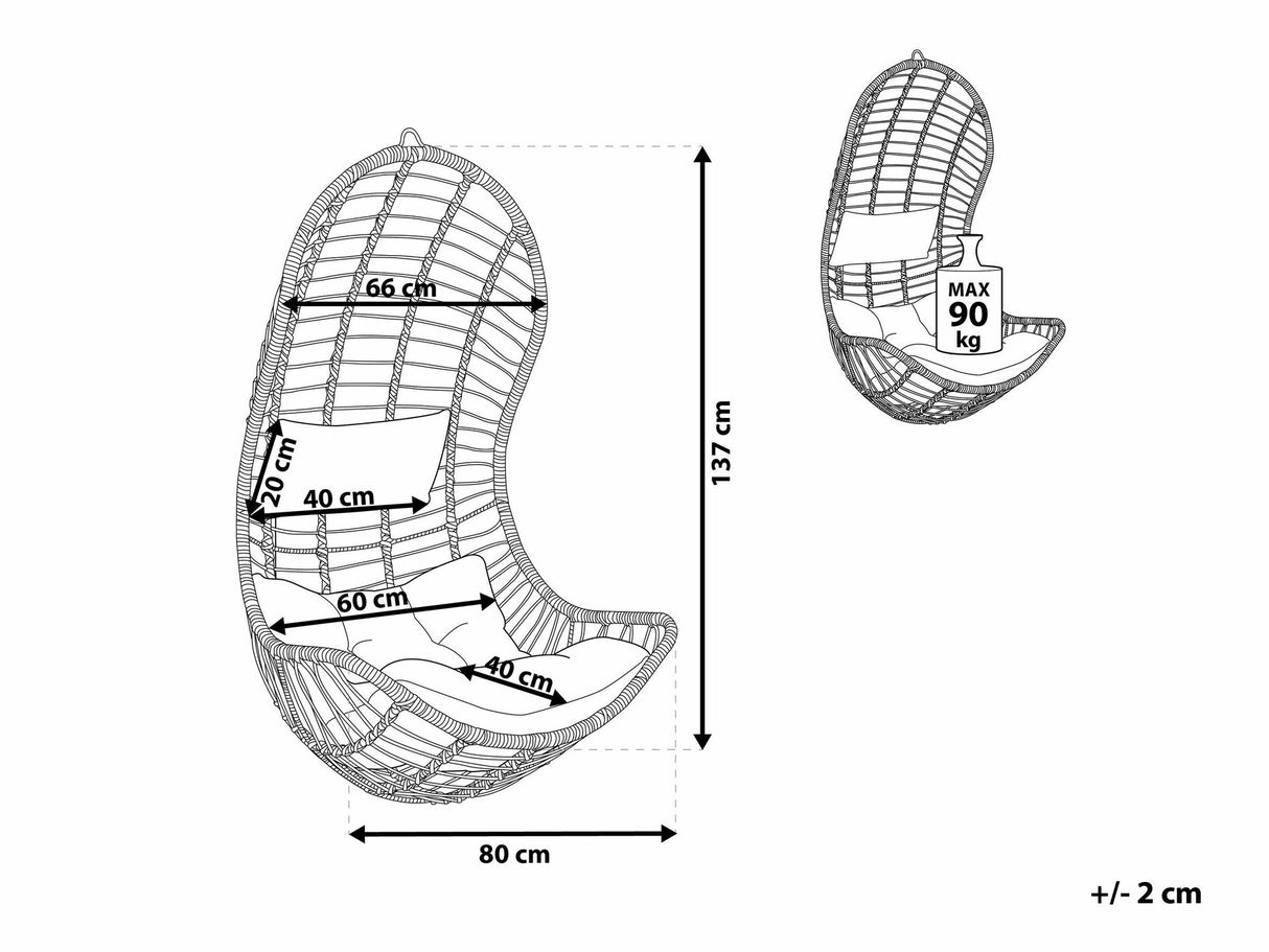 Piekaramais krēsls 540739