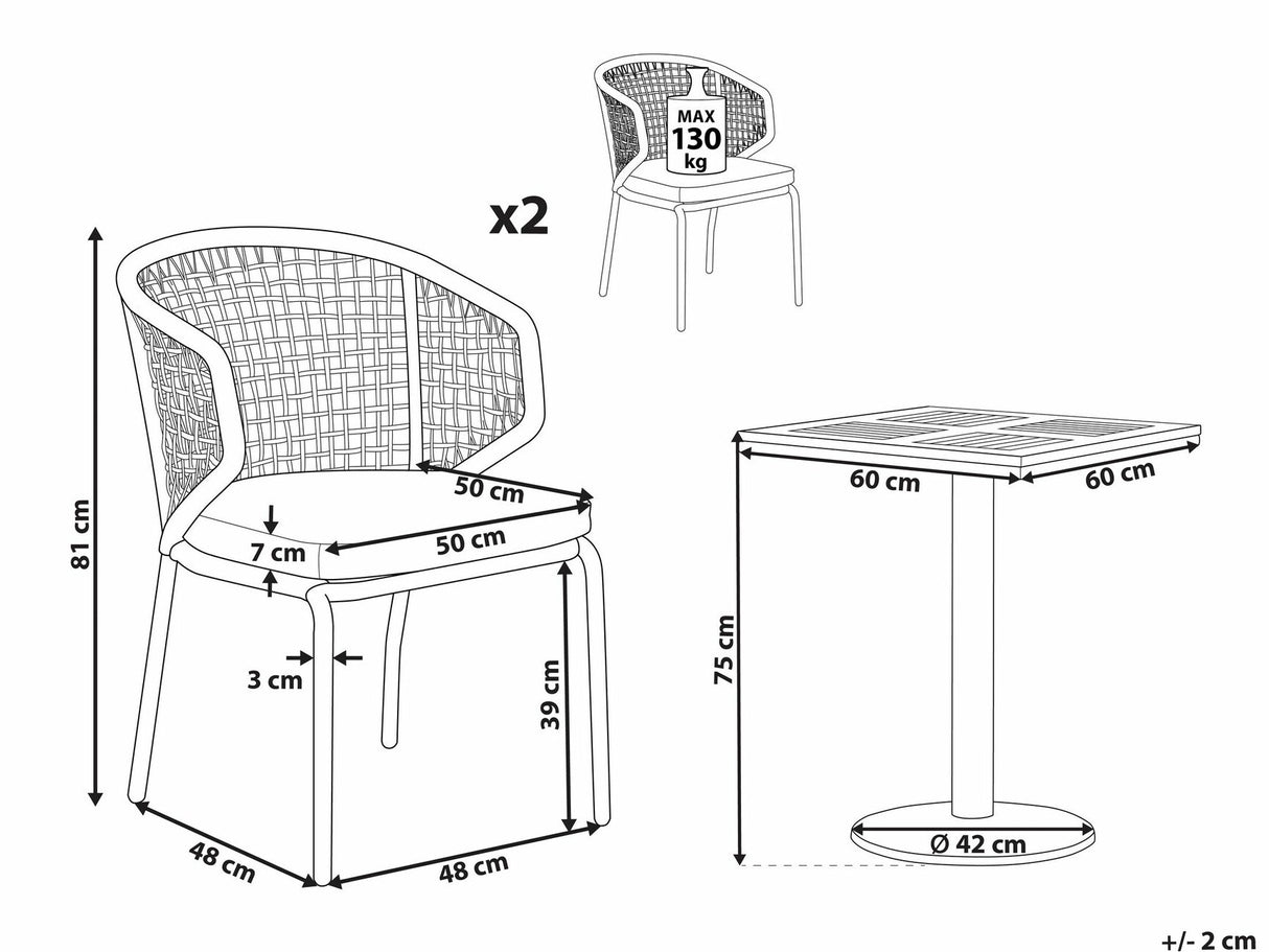 Balkona komplekts 540752