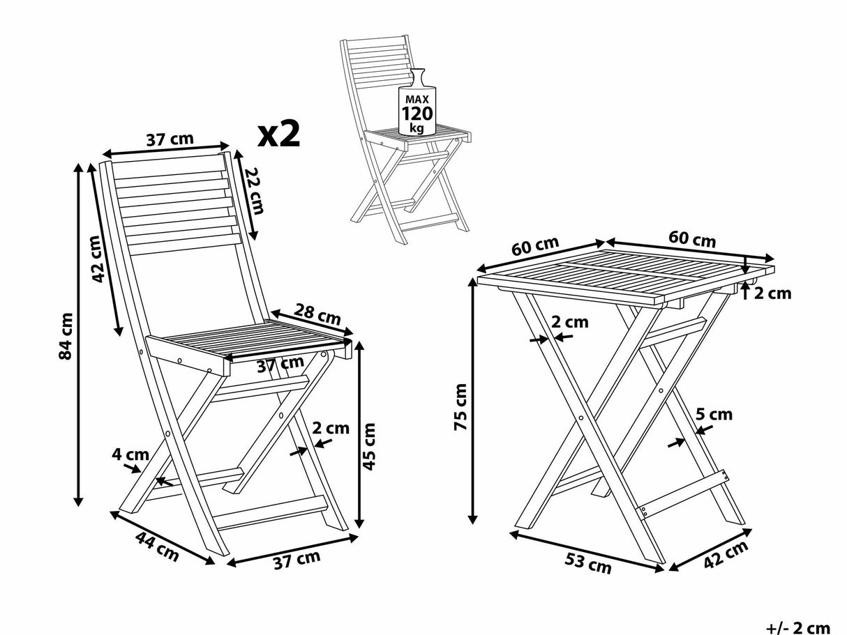 Balkona komplekts 540874