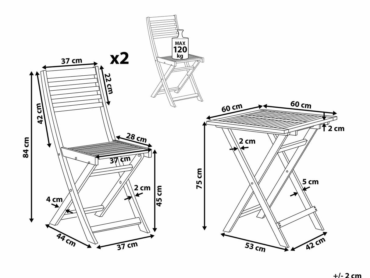Balkona komplekts 540874