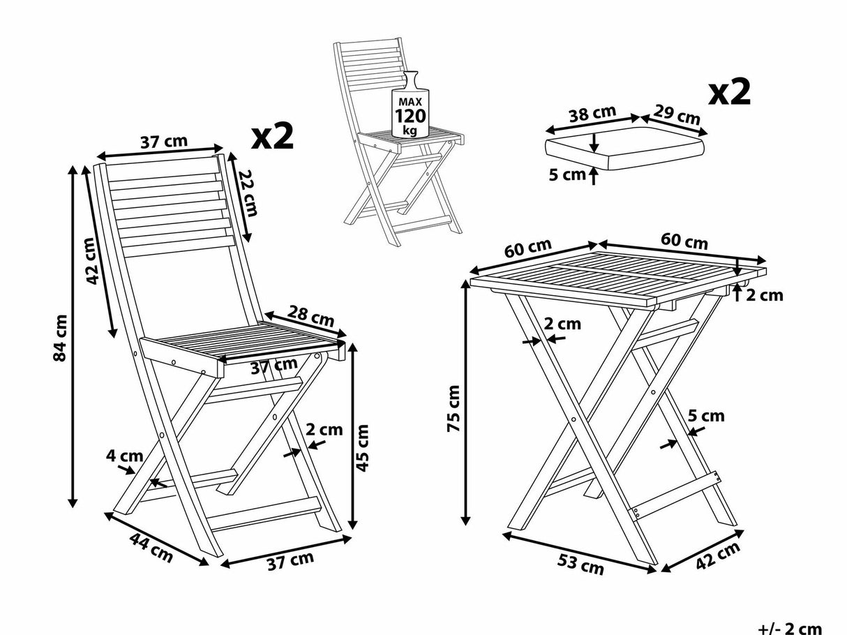 Balkona komplekts 540875