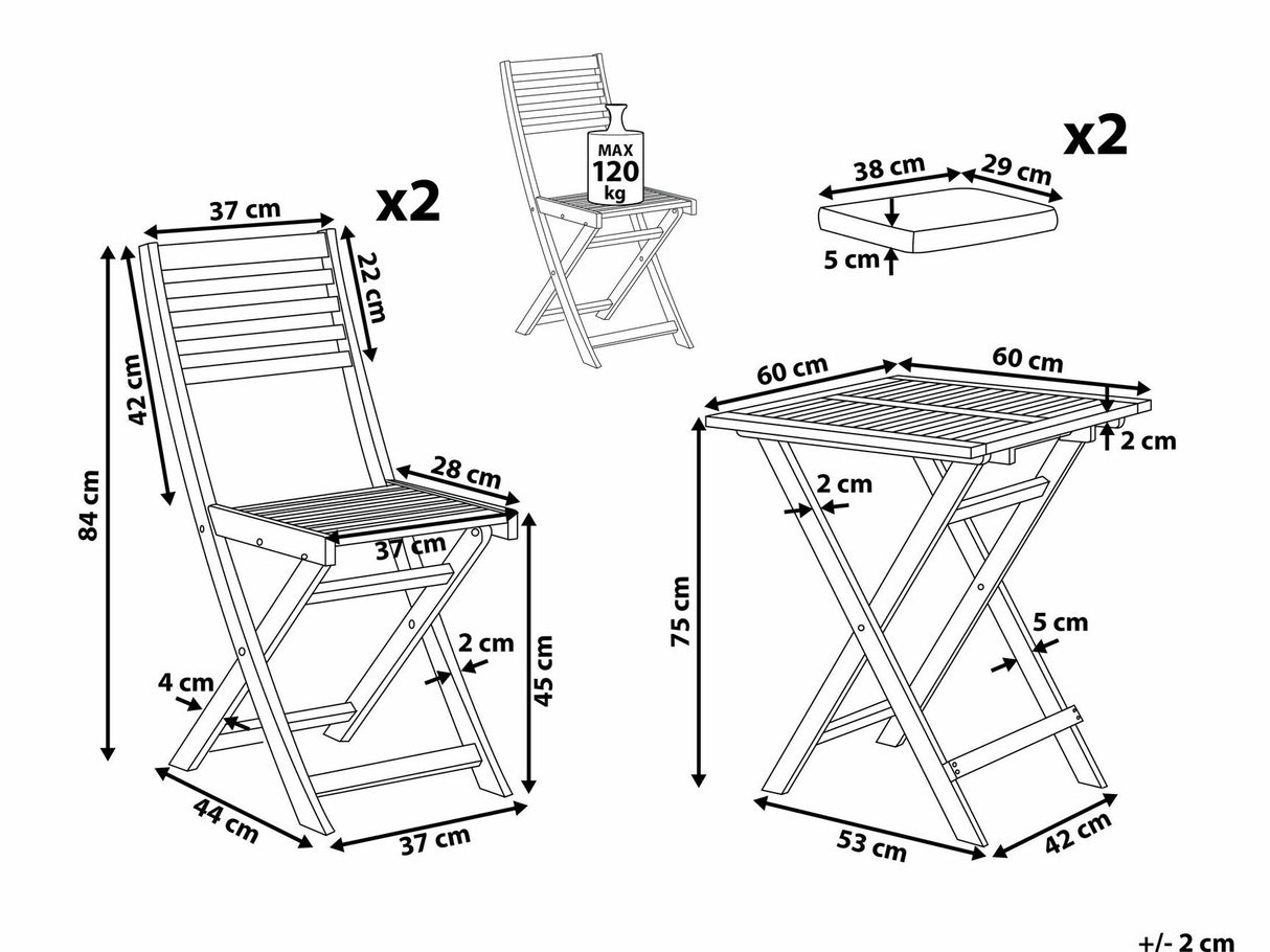 Balkona komplekts 540875
