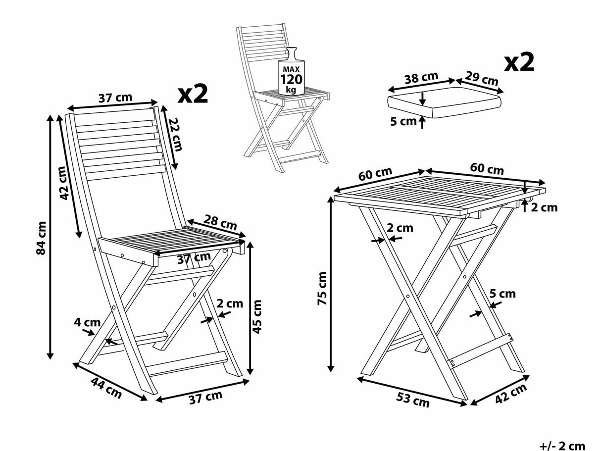 Balkona komplekts 540875